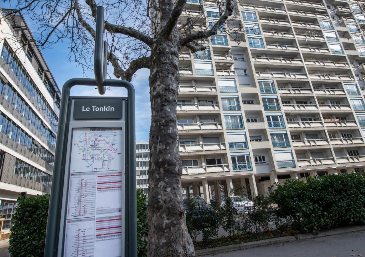 Appartement Cosy - Tonkin, Parc Tete D'Or Villeurbanne Exterior foto